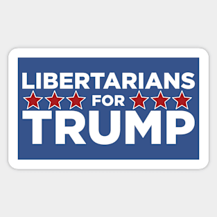 Libertarians for Trump Sticker